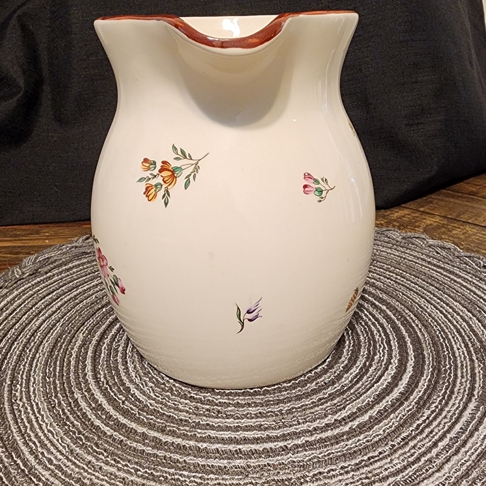 Ceramic Pitcher - Vintage Fruit design  - - Picture 4 of 8